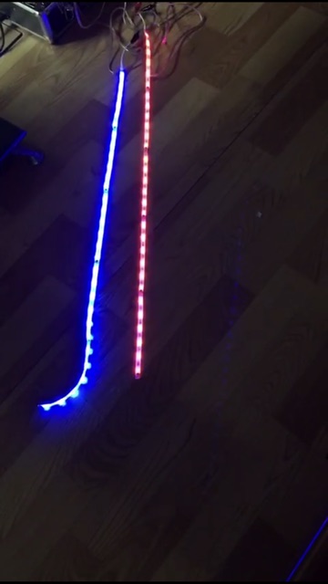 1 sợi led dây ô tô 24v 12v ( led đuổi ) dài 1 mét