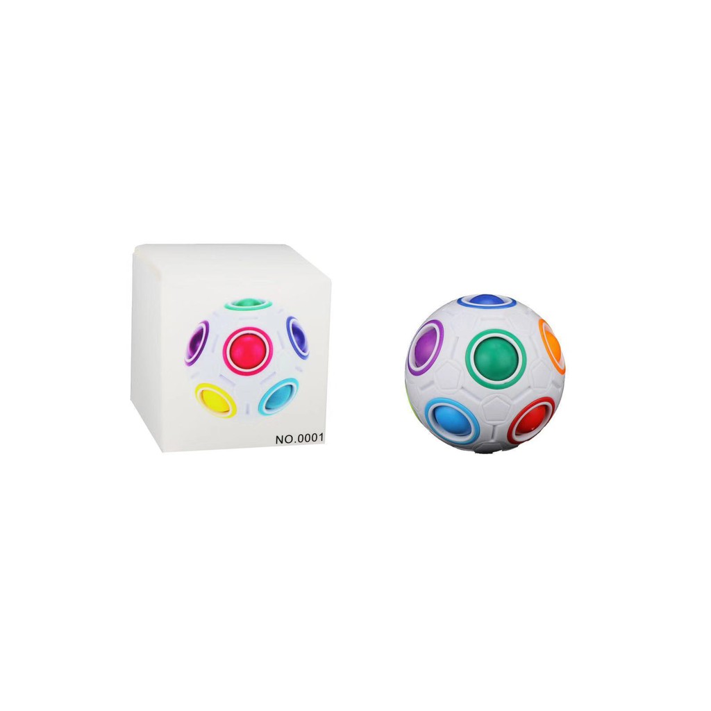 Rubik Moyu Biến Thể Rubik Rainbow Ball Magic