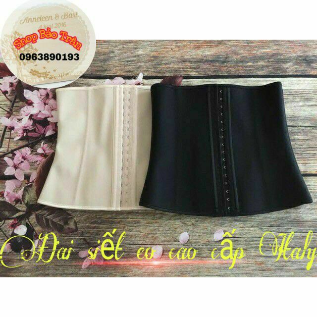 Đai nịt bụng LATEX loại 9 xương 25cm (Có video thật về sản phẩm)