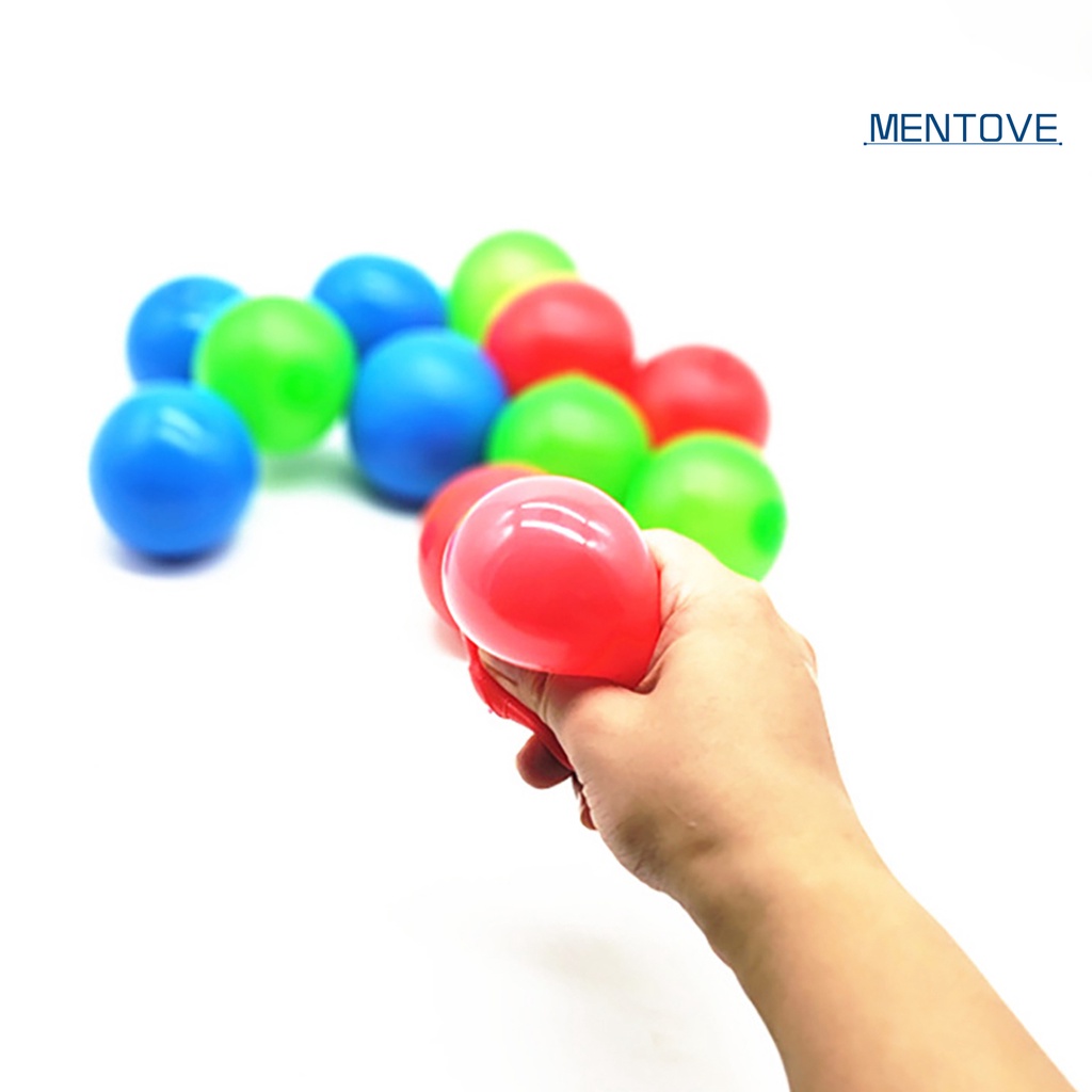 < Hot > Đồ Chơi Bóng Dính Trần Giảm Căng Thẳng Phát Sáng Trong Bóng Tối