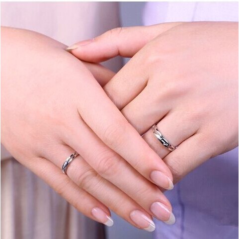 Nhẫn Cặp Nam, Nữ Phong Cách Hàn Quốc NC114