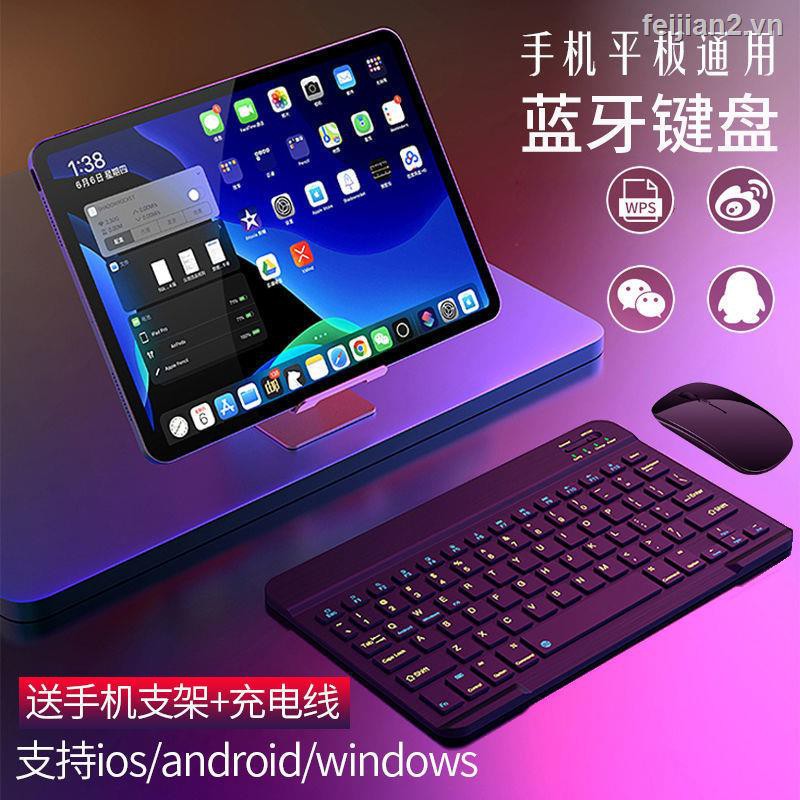 Bàn Phím Bluetooth Xiaomi Không Dây Cho Điện Thoại Huawei Tablet Apple Ipad Android