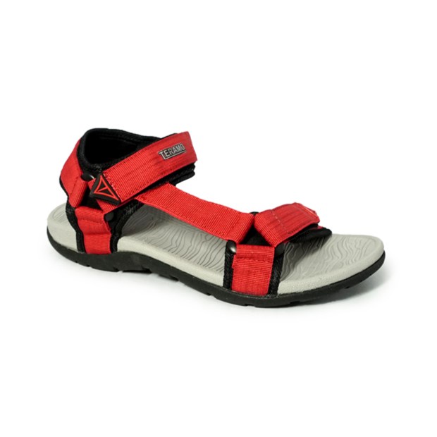 Giày Sandal Teramo quai chéo - TRM18 đỏ -new221