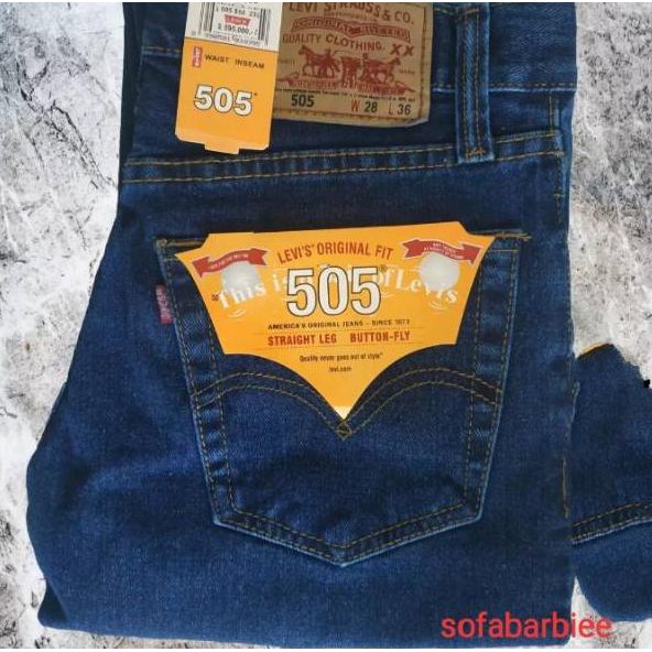 Quần Jean Nam Z9J7P Levis 505 W80