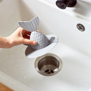 Bịt nắp cống silicon chống mùi hôi, thoát nước hình đuôi cá PV523