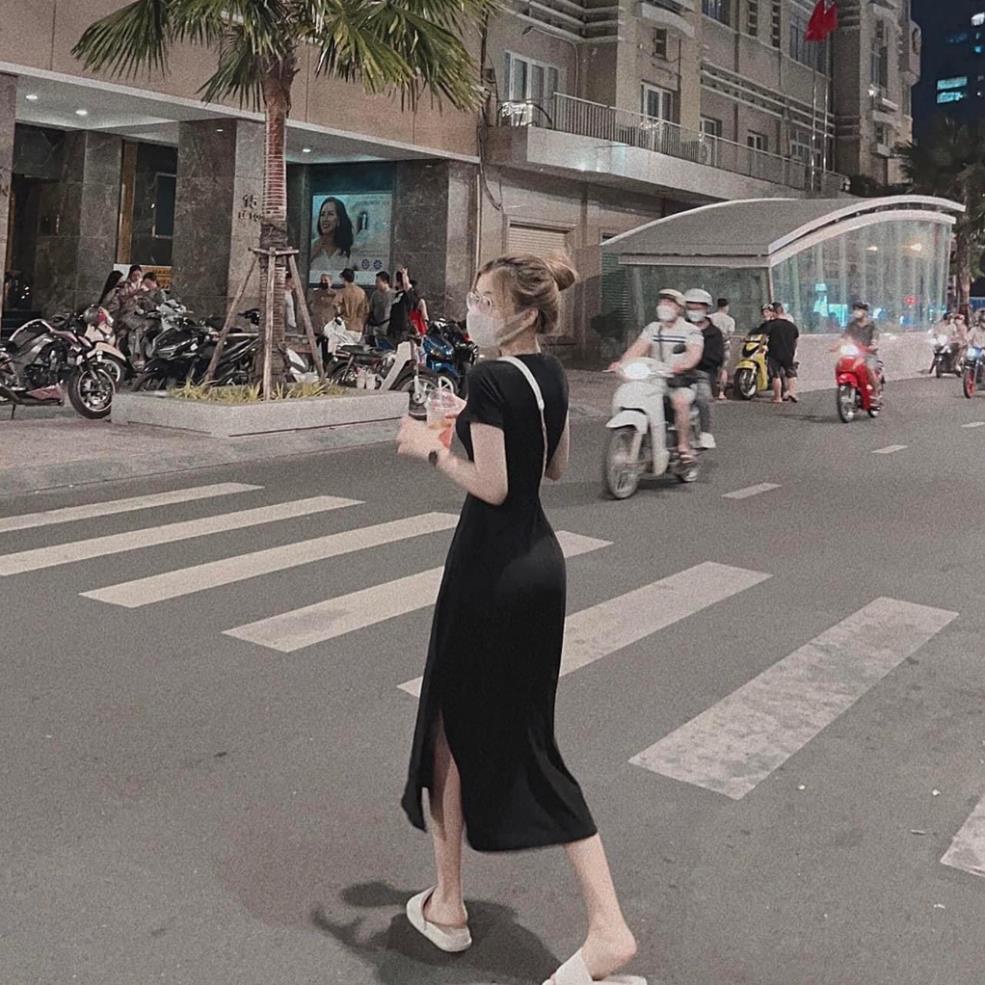 [ 𝐅𝐑𝐄𝐄 𝐒𝐇𝐈𝐏 ]  VÁY BODY NỮ DNAGS NGĂN TAY SIÊU TÔN DÁNG