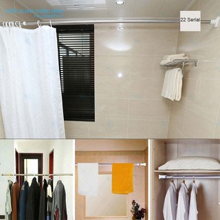 Thanh treo rèm cửa inox không cần khoan tường HT03