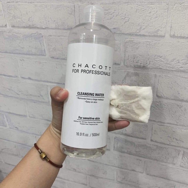 NƯỚC TẨY TRANG CHACOTT CLEANSING WATER