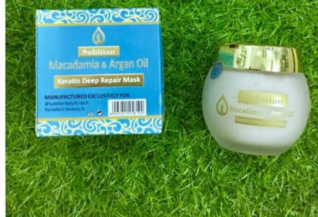 DẦU HẤP Ủ TÓC SUBITIAN MACADAMIA DEEP REPAIR MASK PHỤC HỒI SIÊU MƯỢT 150ML