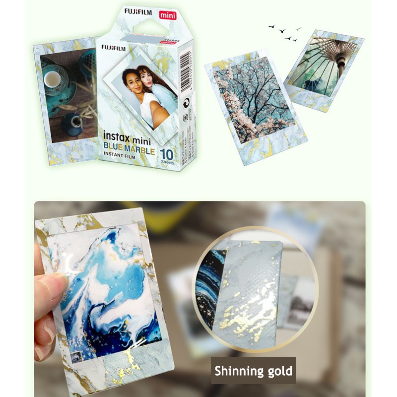 Hộp Film Chụp Ảnh Fujifilm Instax Mini Cho Máy Chụp Ảnh Lấy Liền Fuji Instat Mini 7s 8 9 11 40 Liplay Mini SP-2