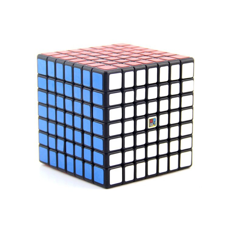 Đồ Chơi Rubik 7x7 Moyu Meilong Sticker (Tặng Dầu Và Chân Đế) - Rubik 7x7x7 MF7 Cao Cấp Chuẩn Quốc Tế