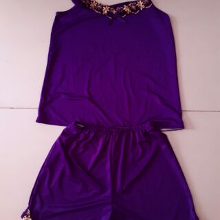 Bộ ngủ thun lạnh 100% cotton hình thật