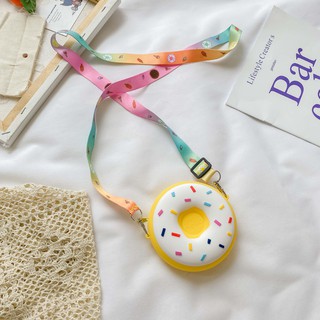 Túi đựng tiền xu 💖freeship💖 cho bé túi đeo chéo trẻ em silicon họa tiết đáng yêu te39