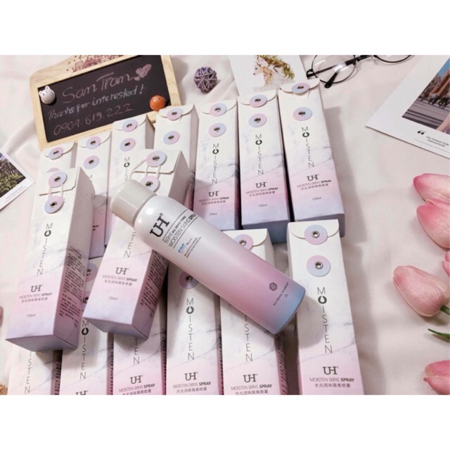 Xịt trắng da UH MOISTENSKIN-HÀNG SẴN