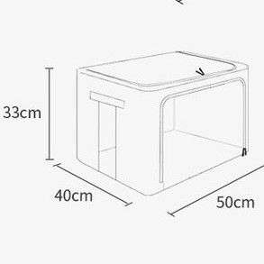 Hộp Đựng Quần Áo Chăn Màn Khung Thép Cao Cấp/ Túi đựng quần áo khung kim loại