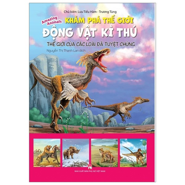 Sách- Trọn bộ khám Phá Thế Giới Động Vật Kì Thú 4 cuốn
