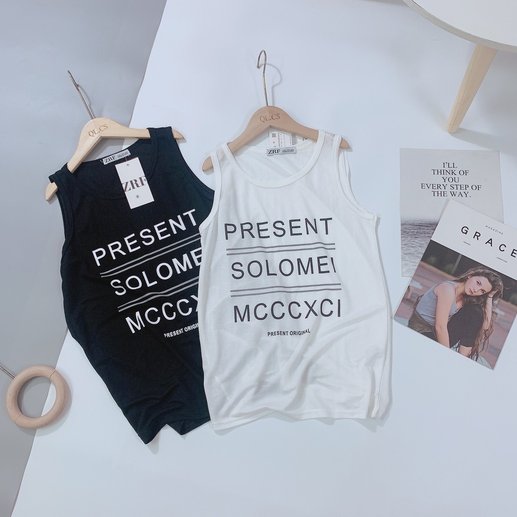 ÁO 3 LỖ IN 3 HÀNG CHỮ CHO NỮ | BigBuy360 - bigbuy360.vn