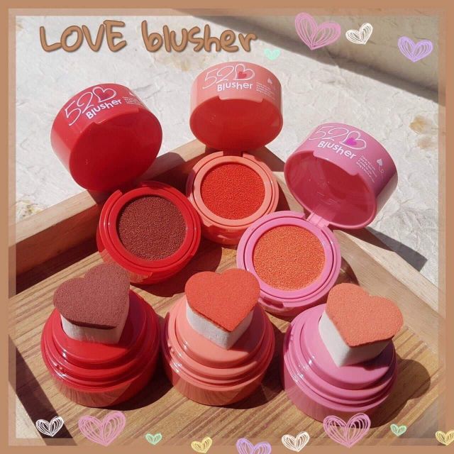 Má hồng LOVE Blusher XiXi dạng cushion | BigBuy360 - bigbuy360.vn