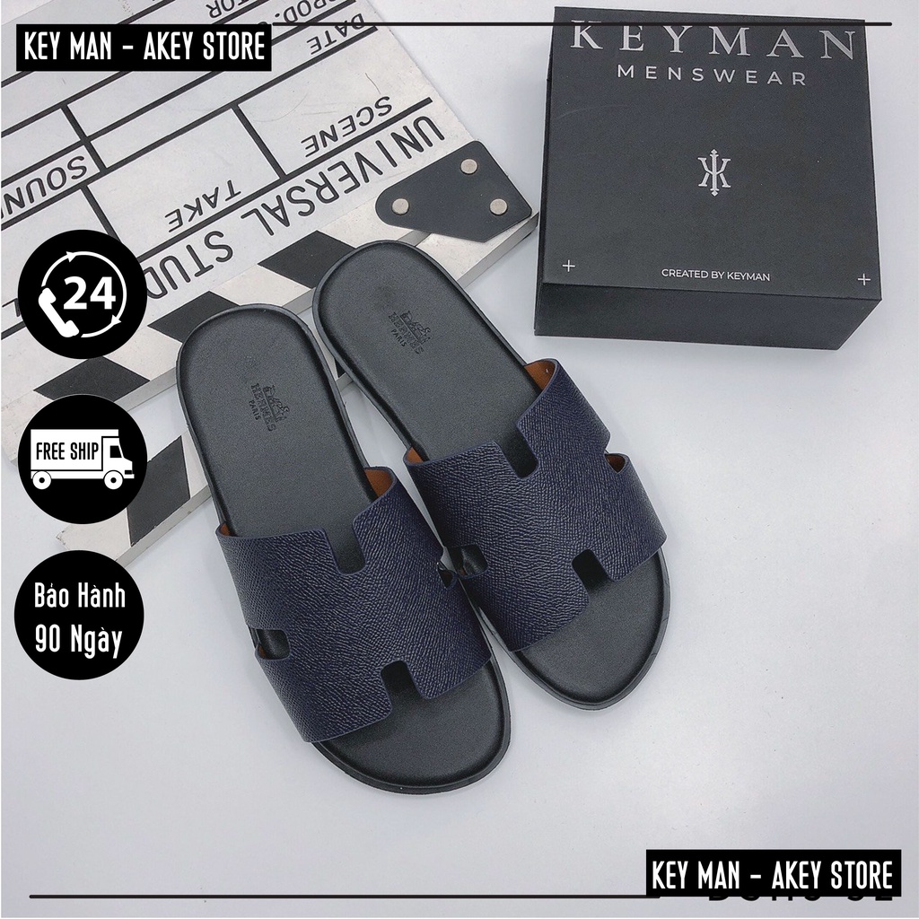Bộ Sưu Tập Dép Nam Quai Ngang Chữ H, Cao Cấp Chất Lượng,Bảo Hành, Akeyshop - Key Man Sỉ Lẻ
