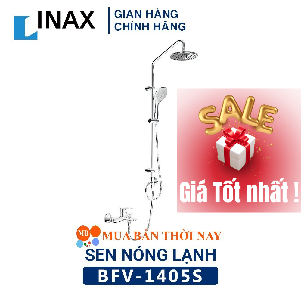 Vòi Sen Tắm Cây Inax BFV-1405S Nóng Lạnh