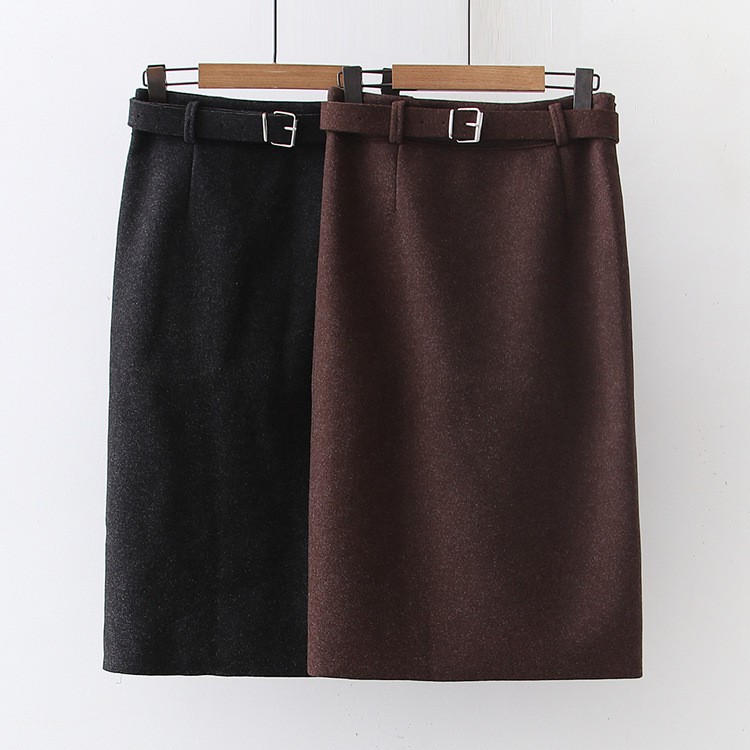 Chân váy dài dạ co giãn nữ chân váy bút chì Akira Store - Tặng kèm belt | BigBuy360 - bigbuy360.vn