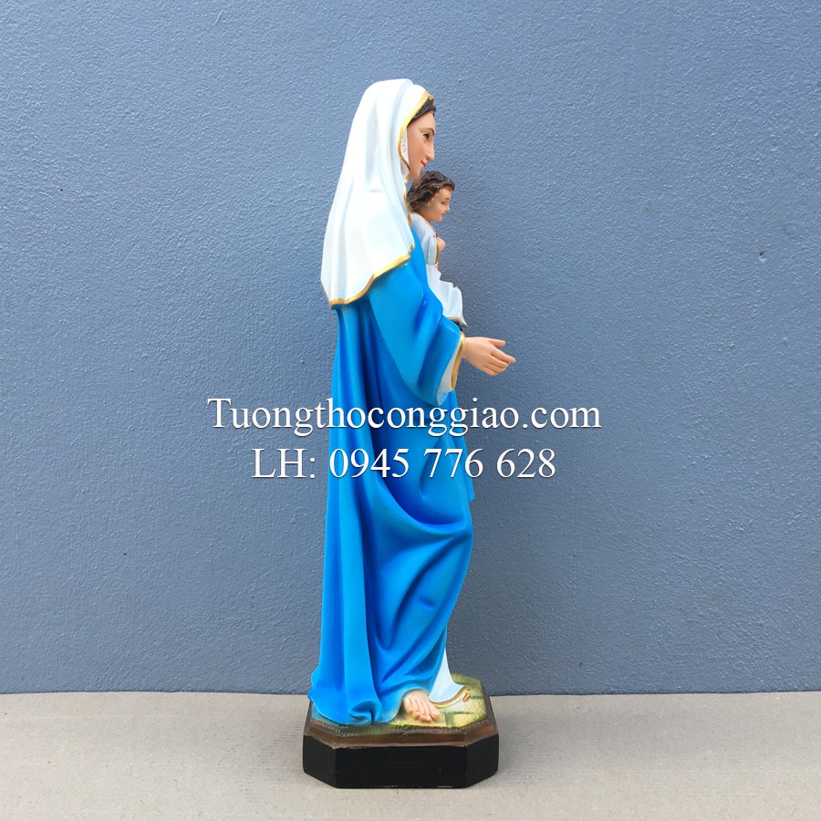 Tượng Đức Mẹ Mân Côi 50cm composite