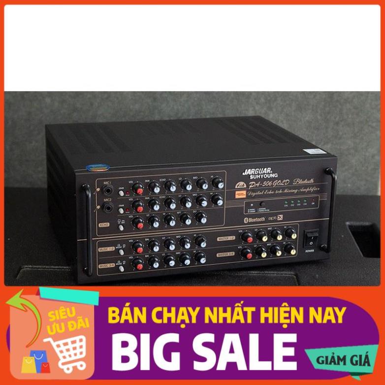 Hàng Chính hãng - Amply Karaoke Jarguar PA 506 Gold Bluetooth