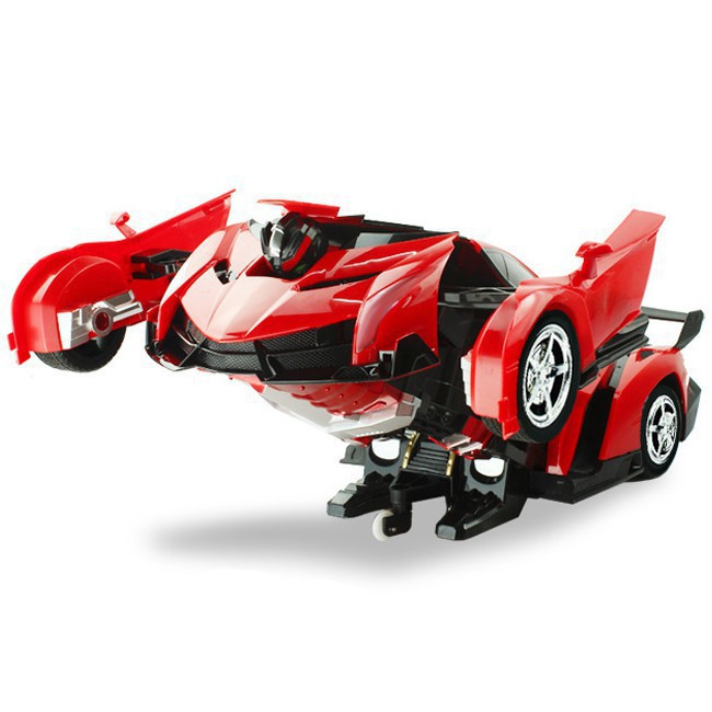 Đồ chơi-Xe hơi biến hình thành robot Transfomers điều khiển từ xa (219)-Đồ chơi giải trí cho bé yêu