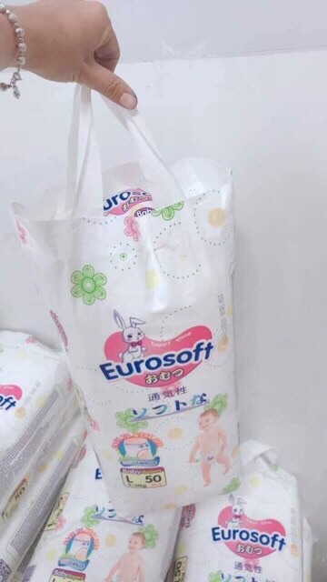 50m bỉm quần xuất Nhật EUROSOFT 50M 50L 50XL 50XXL