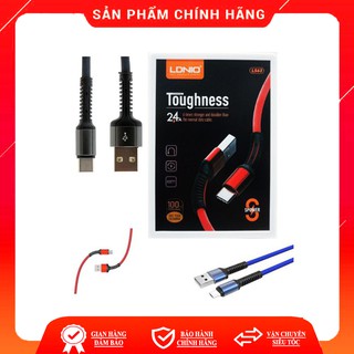 Cáp sạc chống gãy ldnio ls63 - ls63 1m