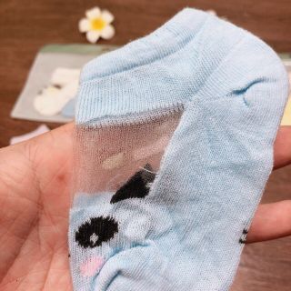 Sét 3 đôi tất lưới kính cho bé