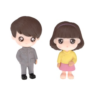 Tượng Nhỏ Trang Trí Phong Cảnh Và Tình Nhân Đáng Yêu