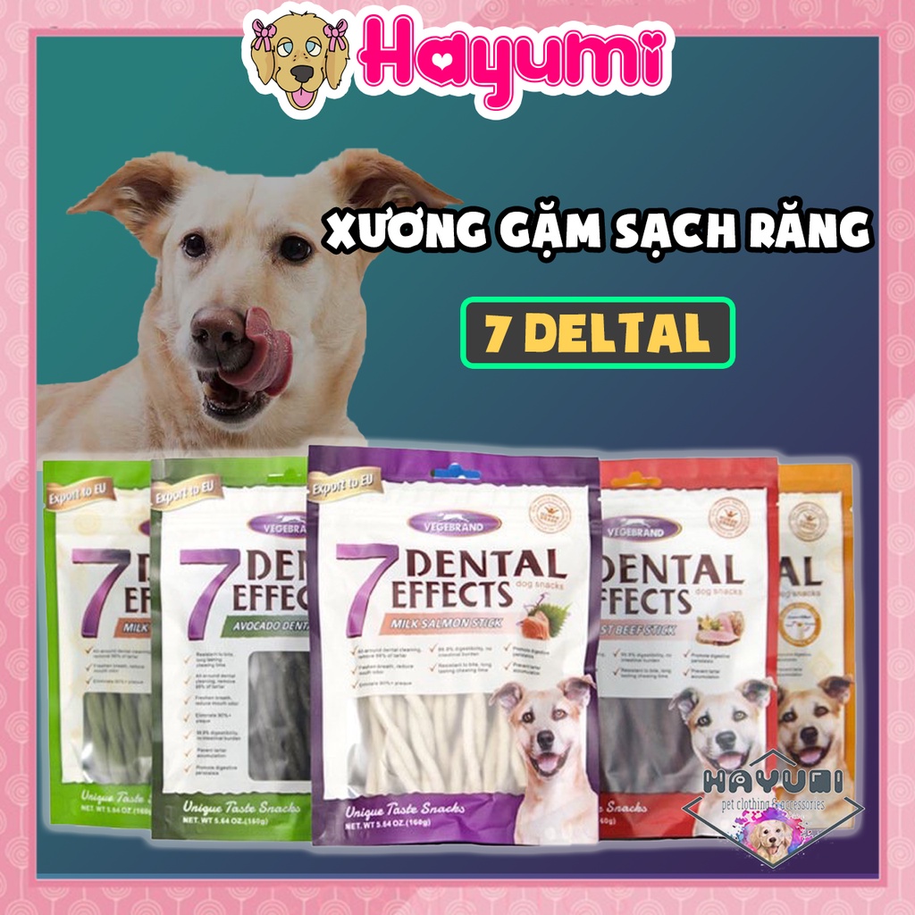 BÁNH THƯỞNG 7 DENTAL DÀNH CHO CHÓ - HAYUMI