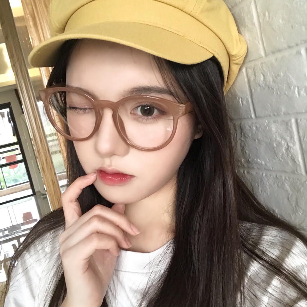 Kính Mát Gọng Oval Chống Ánh Sáng Xanh Phong Cách Retro | BigBuy360 - bigbuy360.vn