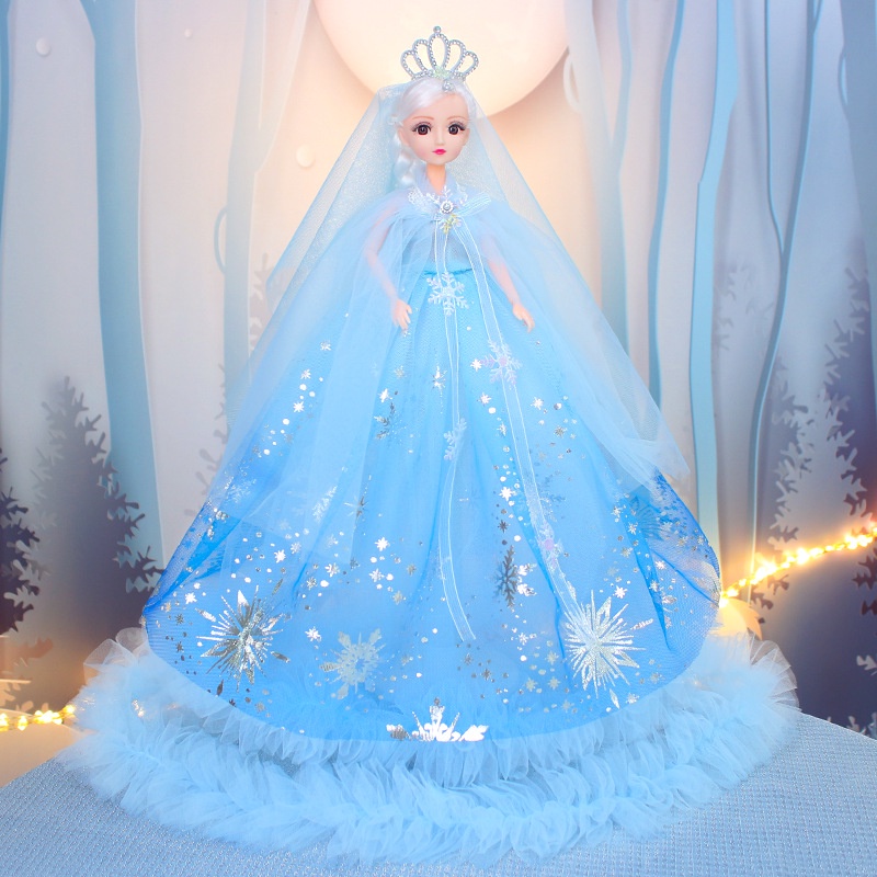 Búp bê Elsa búp bê 30cm có khớp đồ chơi cho bé gái quà tặng sinh nhật xinh xắn E871