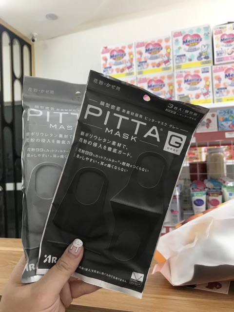 [HOT] (CAM KẾT CHUẨN- CÓ BILL NHẬT)Bộ 3 Khẩu Trang PITTA MASK NHẬT BẢN | BigBuy360 - bigbuy360.vn