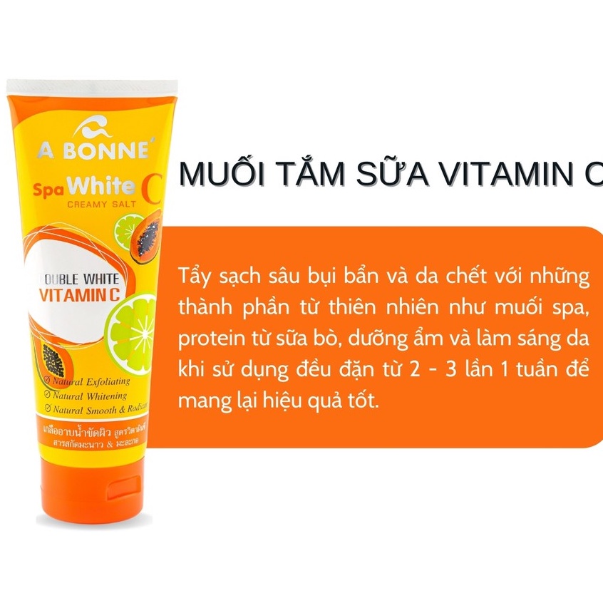 Muối Tắm Sữa Tẩy Tế Bào Chết A Bonné Spa 350gr (Tuýp)