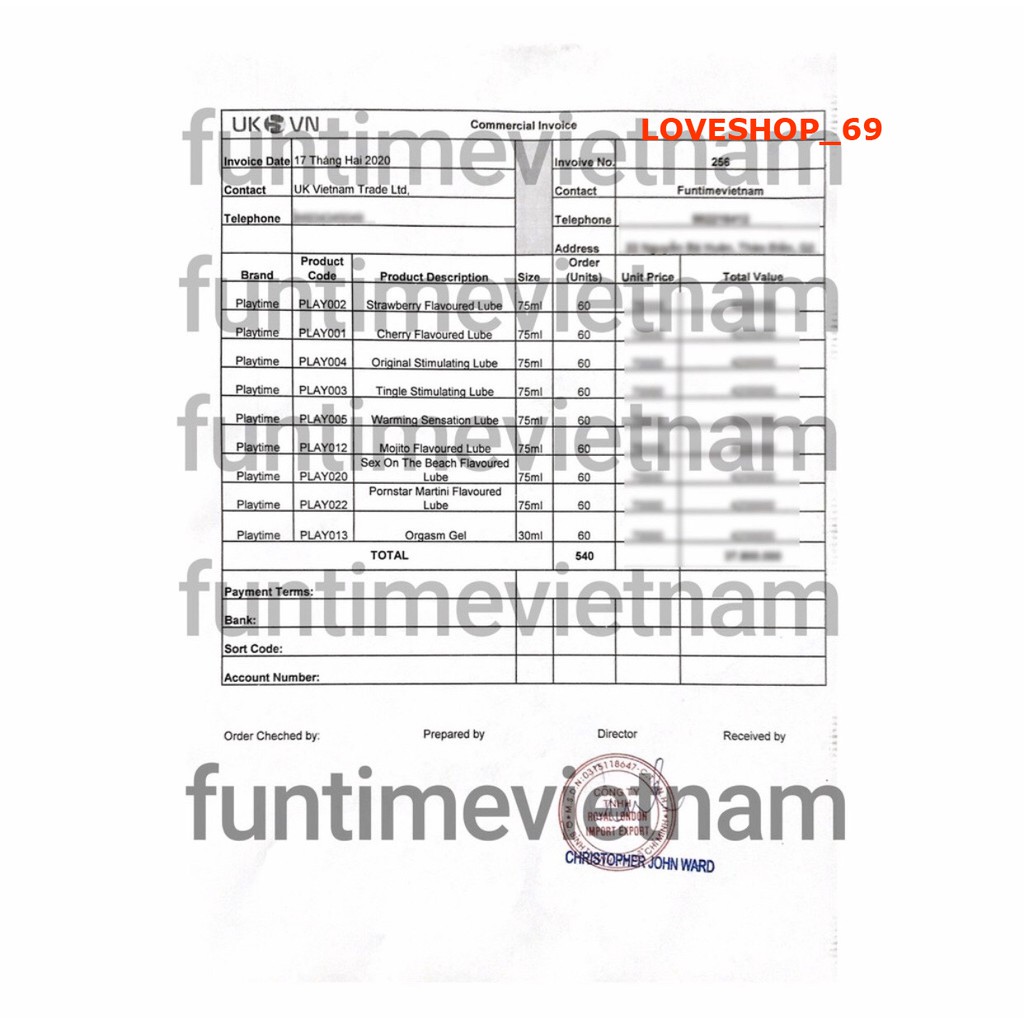 Gell hỗ trợ khoái cảm nữ Play Time PASSION 30ml