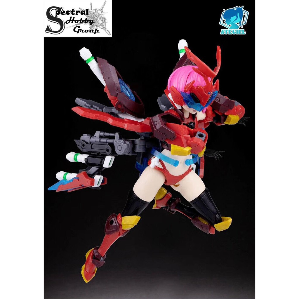 Mô hình lắp ráp Figure ATKGIRL 02 Heracross Pretty Armor Girl PA Eastern Model