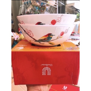 BỘ 10 CHÉN SỨ IN HOA CAO CẤP