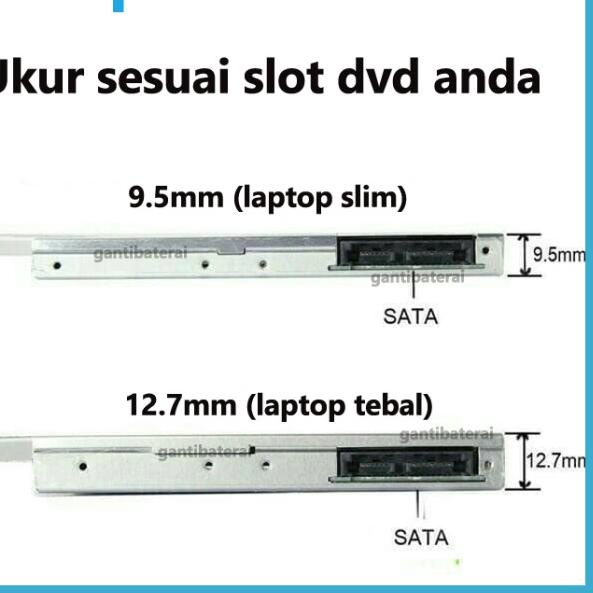 Khay Đựng Ổ Cứng Ssd Hdd Sata 9.5 mm | BigBuy360 - bigbuy360.vn