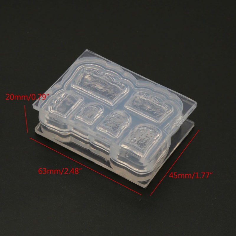 Khuôn Làm Bánh Mì Bằng Nhựa Epoxy Silicone DIY