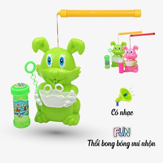 Lồng đèn chú Thỏ thổi xà phòng phát 5 bài nhạc Việt HT7867