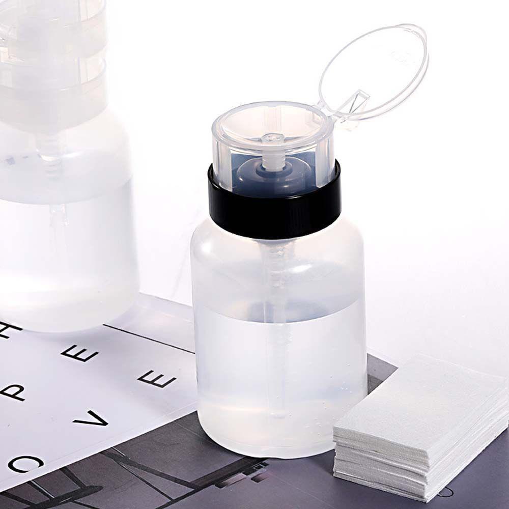 Bình Xịt Đựng Nước Rửa Móng Tay Bằng Nhựa UV Đa Năng Dạng Nhấn Tiện Dụng
