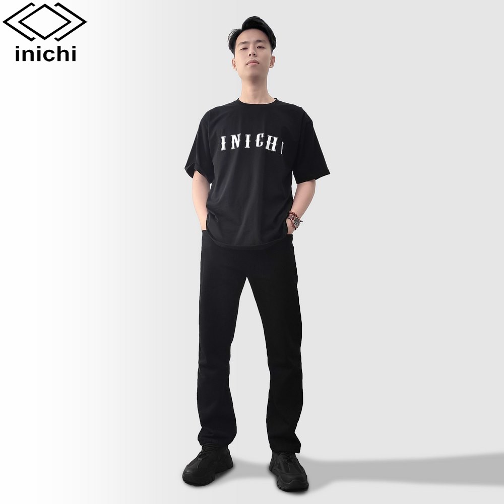 Áo thun unisex in INICHI cách điệu 4 màu I14