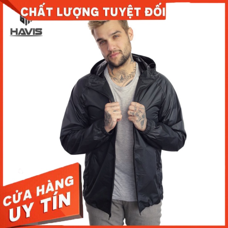 Áo khoác dù nam chống thấm Hàn Quốc túi Balo cực đẹp AKD32 - Hàng nhập khẩu