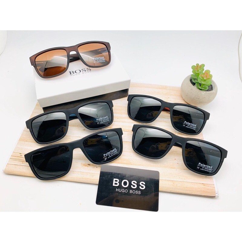 Hugo Boss Kính Mát Chống Tia Uv Chống Bức Xạ Thời Trang Cho Nam