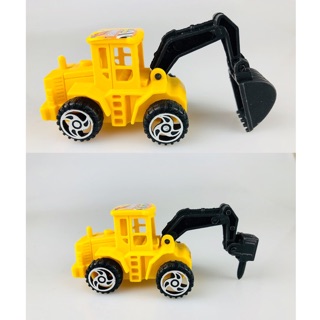 Set 6 xe cần cẩu máy xúc