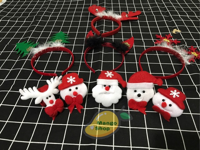 Vòng tay đồng hồ ( cột tóc ) Noel cực cute