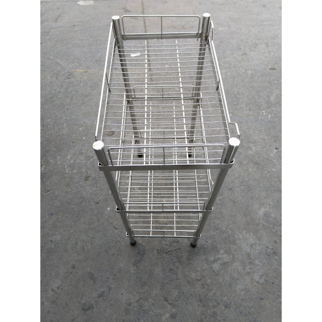 Kệ inox 304 đa năng 30x50x 3 tầng chén dĩa, ly nhiều tầng cao cấp, kệ đựng đồ inox304, bảo hành 36 tháng